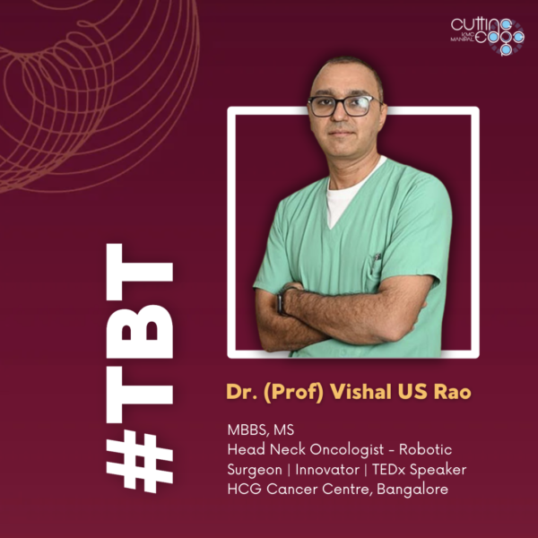 Throwback Thursday- Dr. Vishal US Rao